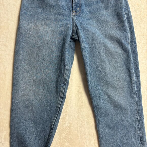 Abercrombie & Fitch Womens 90s Straight Ultra High Rise Demin Jeans Size 29/8R - Picture 6 of 16
